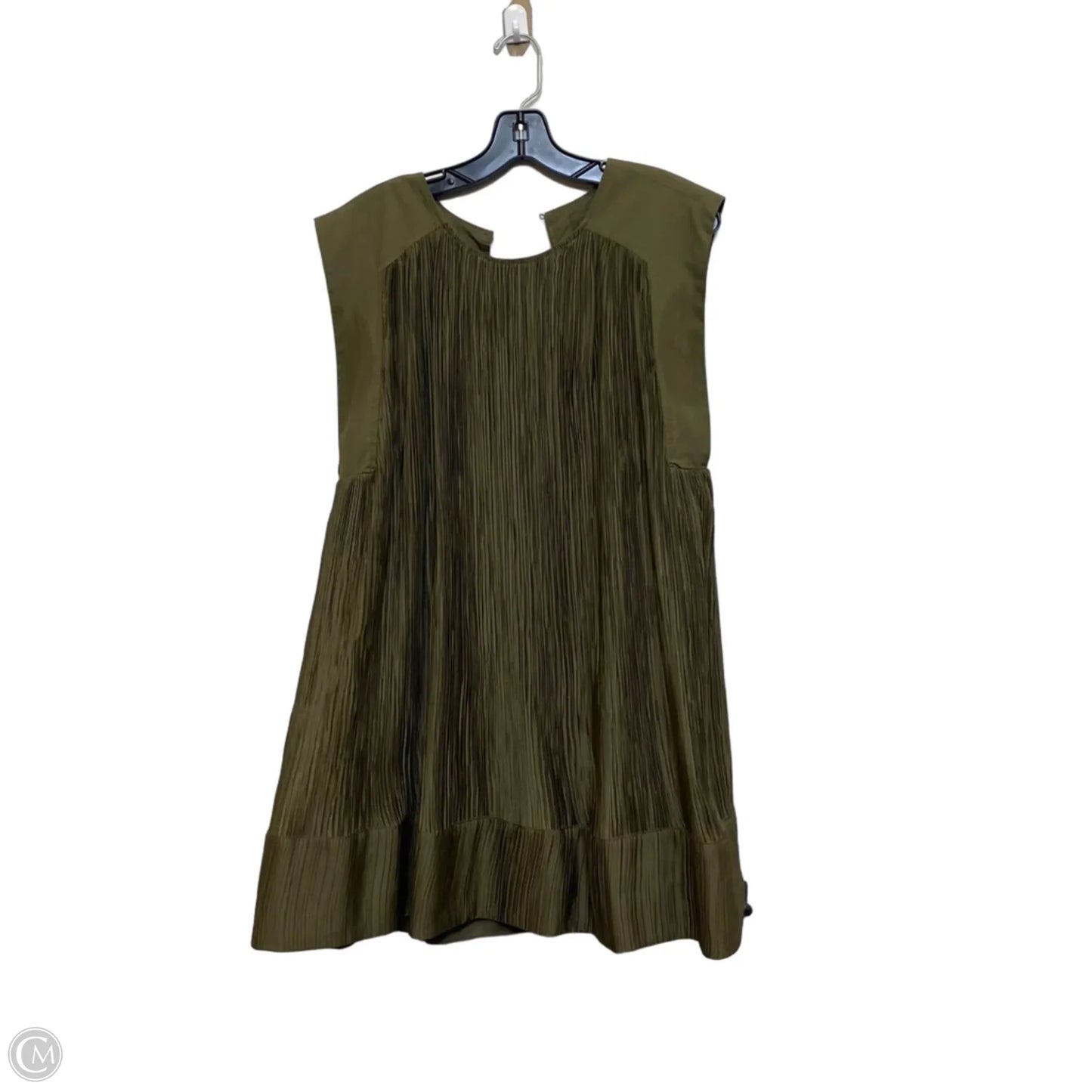 Dress Casual Short By Anthropologie In Green, Size: Xs