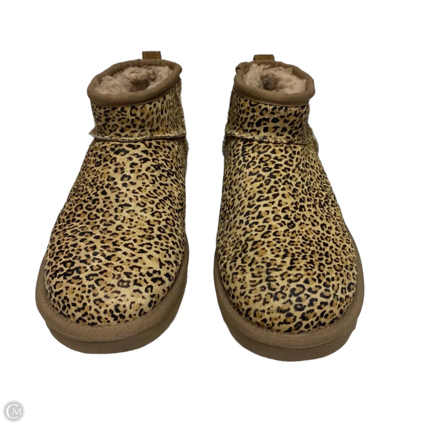 Boots Designer By Ugg In Animal Print, Size: 8