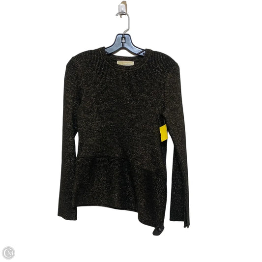 Sweater By Michael By Michael Kors In Black & Gold, Size: Xs