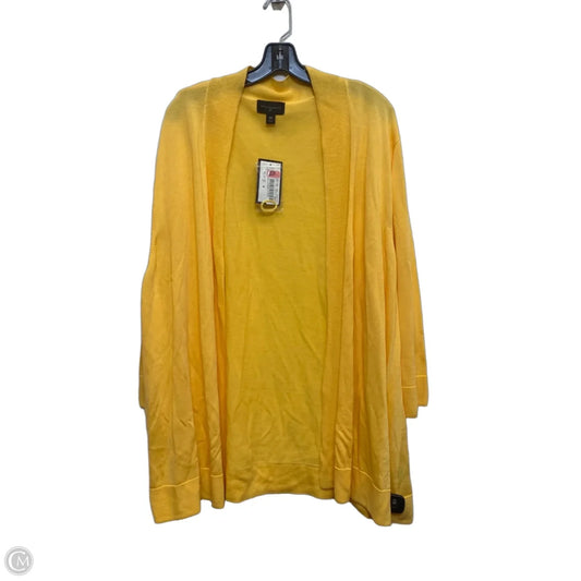 Cardigan By Investments In Yellow, Size: 3x