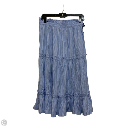 Skirt Designer By Tuckernuck In Blue & White, Size: M