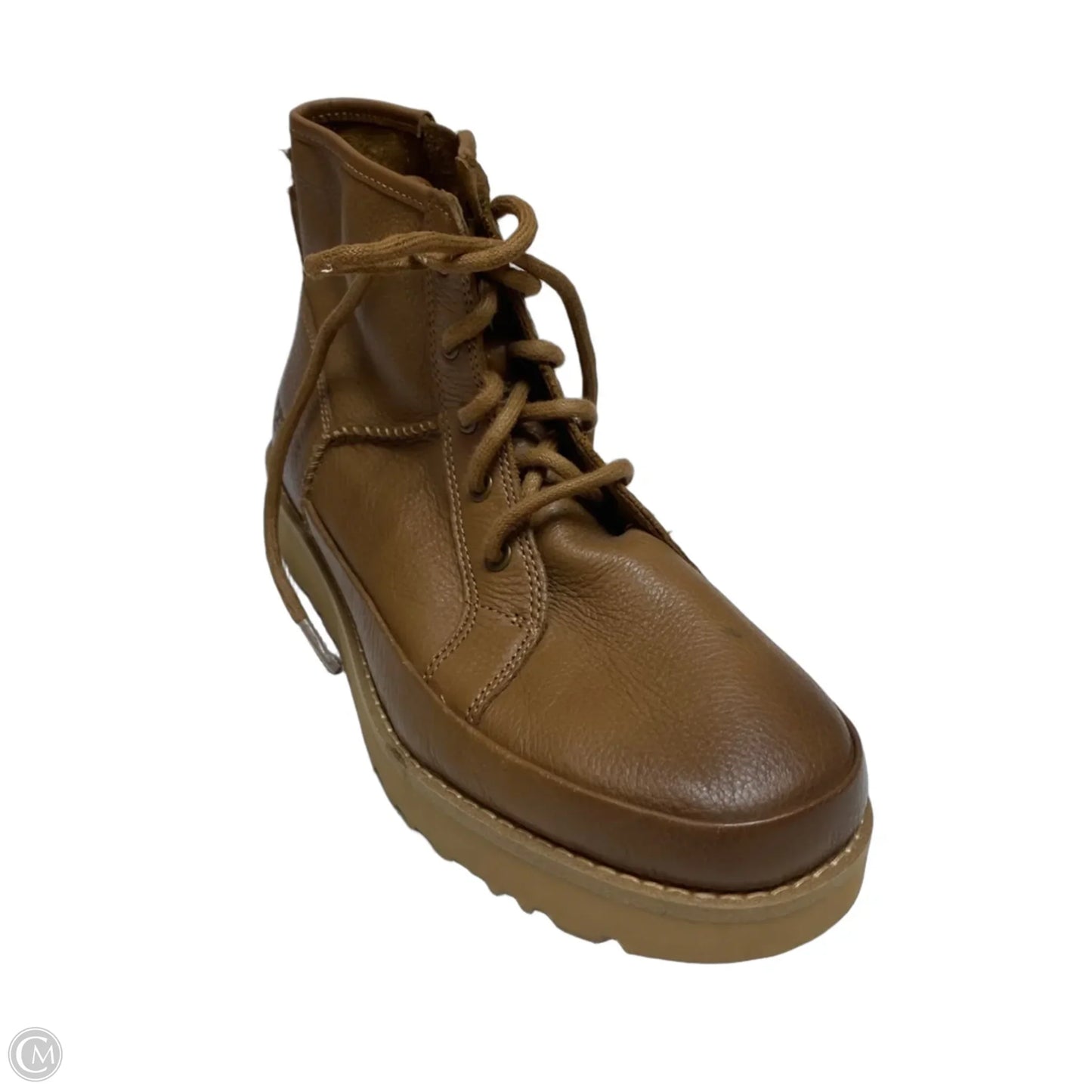 Boots Designer By Ugg In Brown, Size: 8