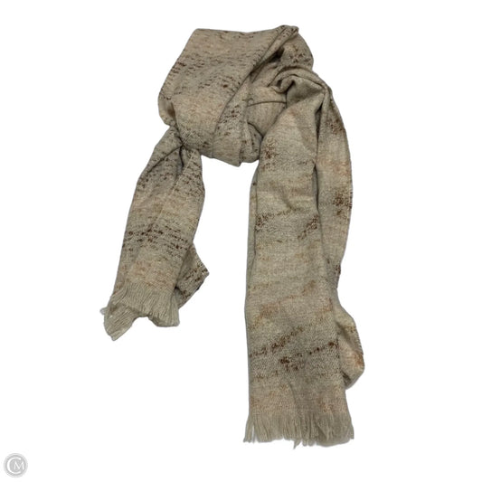 Scarf Winter By Pretty Persuasions In Pink & Tan