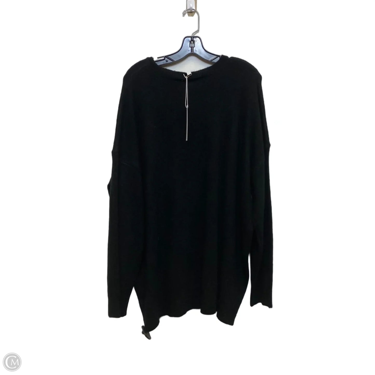 Sweater By Gilli In Black, Size: 3x