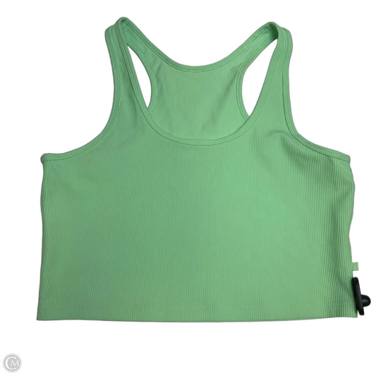 Athletic Tank Top Designer By Lululemon In Green, Size: L