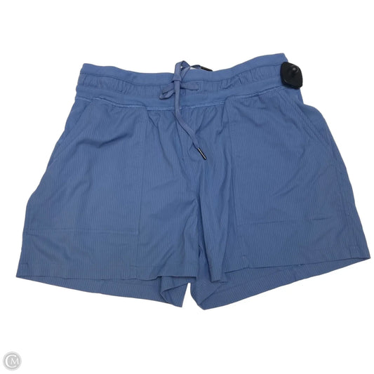 Athletic Shorts Designer By Lululemon In Blue, Size: M
