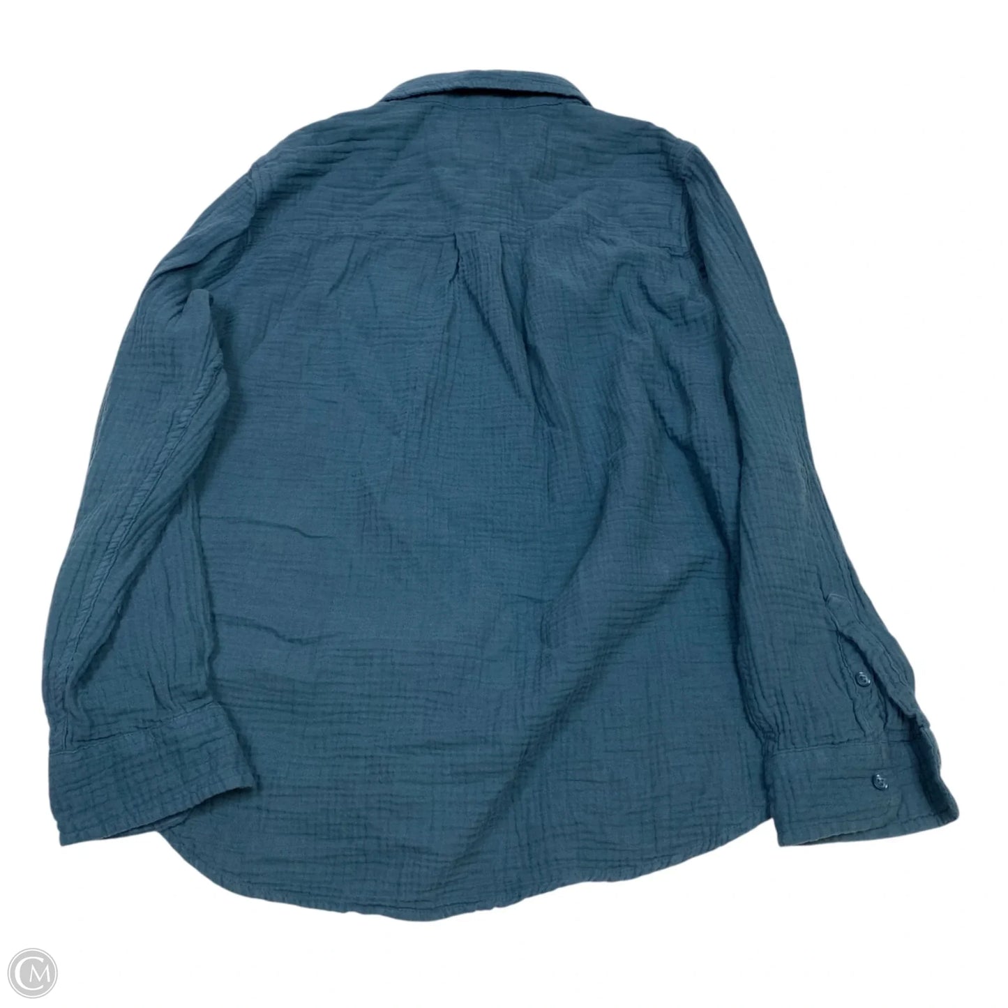 Top Long Sleeve By Universal Thread In Blue, Size: M