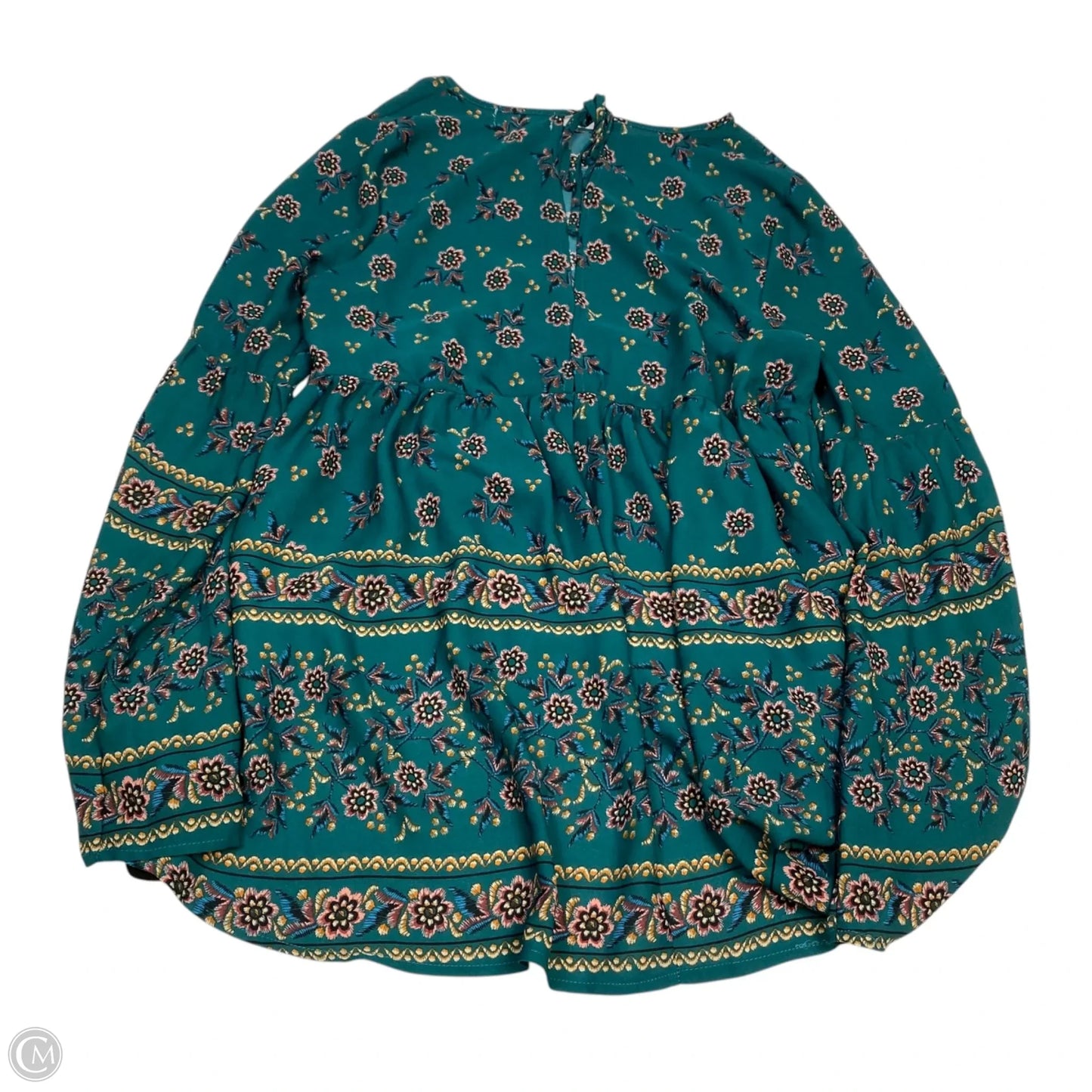 Top Long Sleeve By Altard State In Green, Size: S