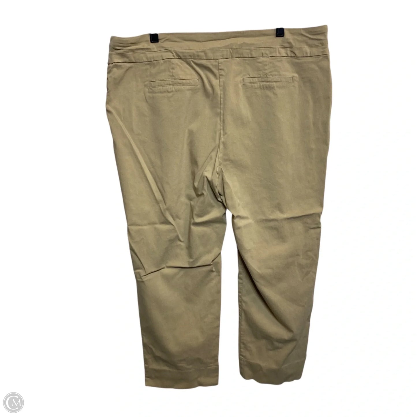 Pants Chinos & Khakis By Zac And Rachel In Tan, Size: 20