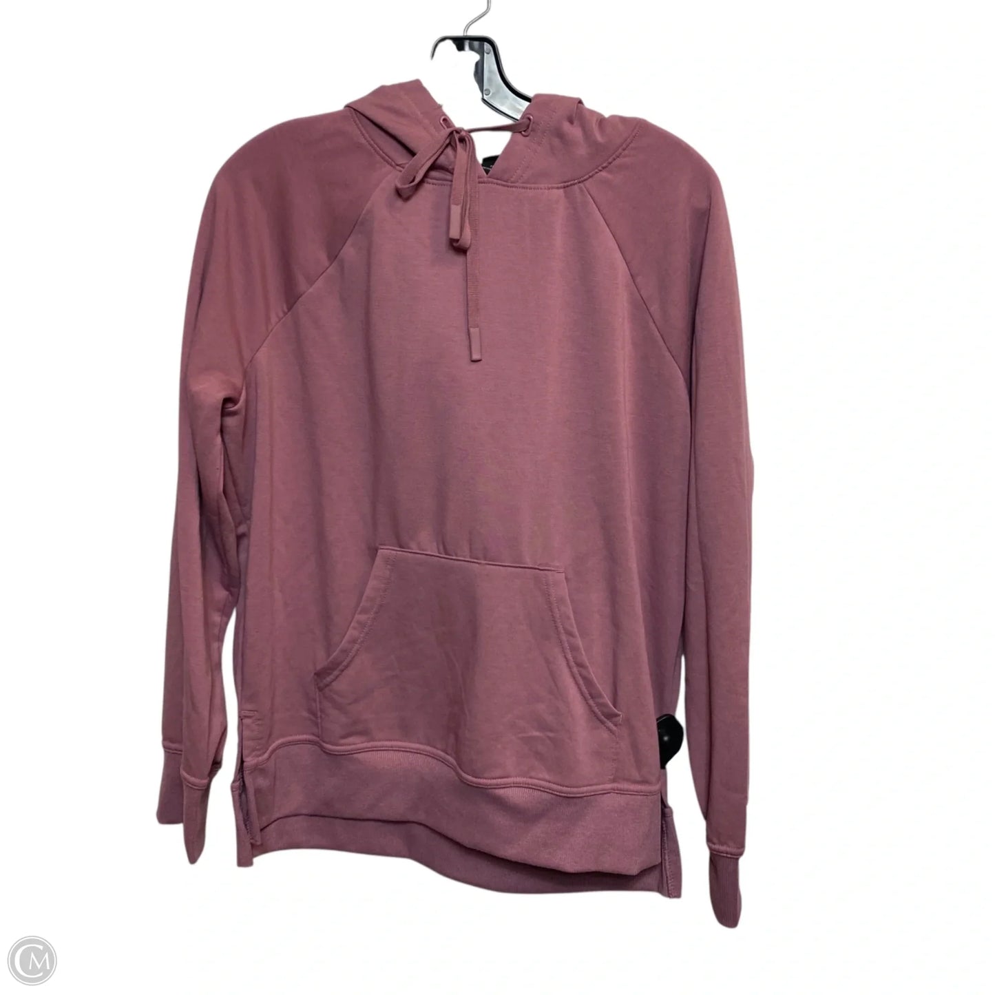 Athletic Sweatshirt Hoodie By Athletic Works In Pink, Size: L