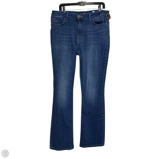 Jeans Boot Cut By Lee In Blue Denim, Size: 16 Long