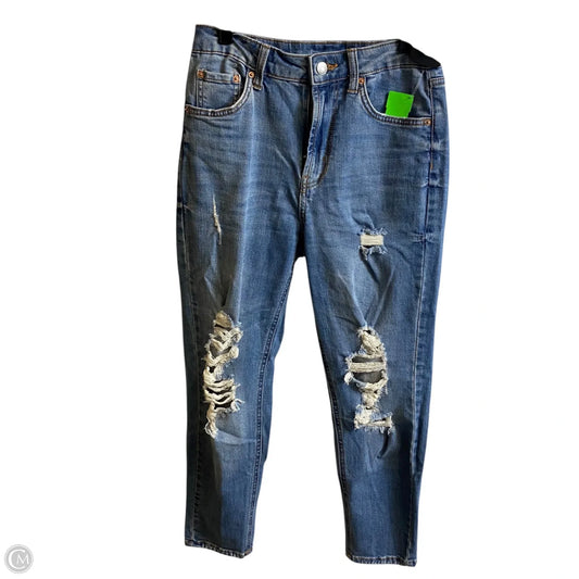 Jeans Straight By Wild Fable In Blue Denim, Size: 0p