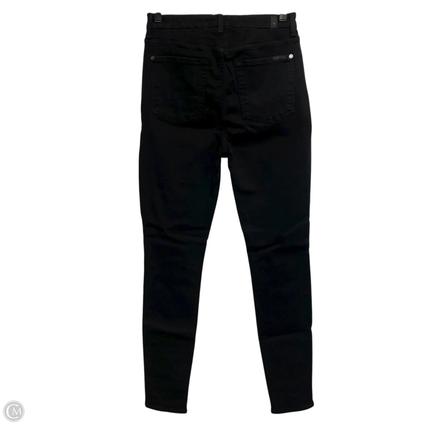 Pants Designer By 7 For All Mankind In Black, Size: 4