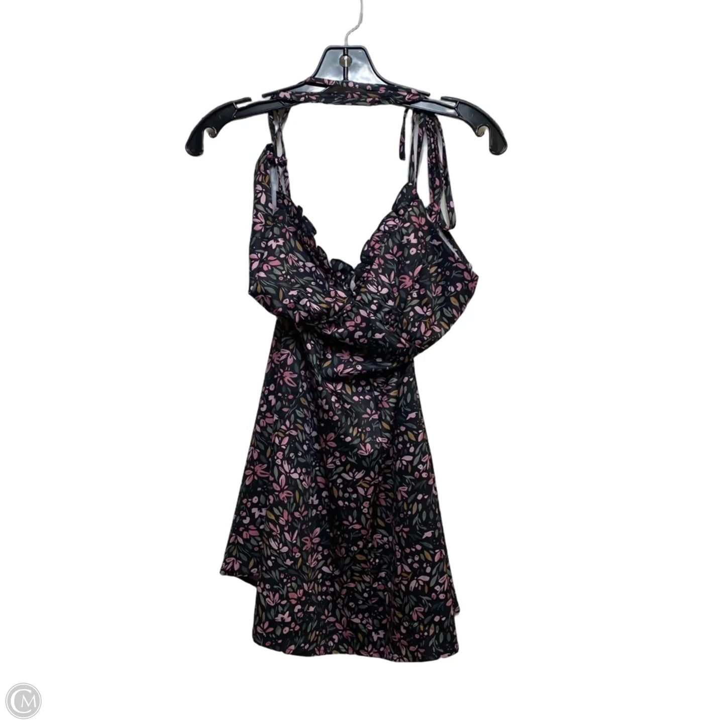 Dress Casual Short By Zaful In Black & Pink, Size: 2