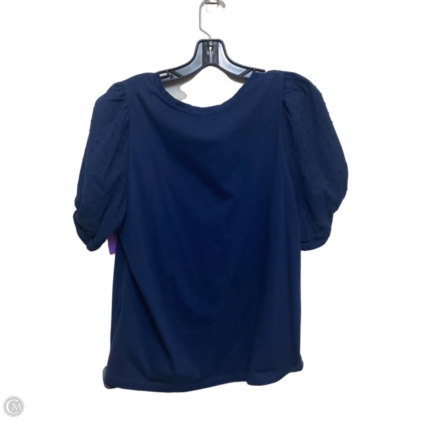 Top Short Sleeve By J. Crew In Blue, Size: L