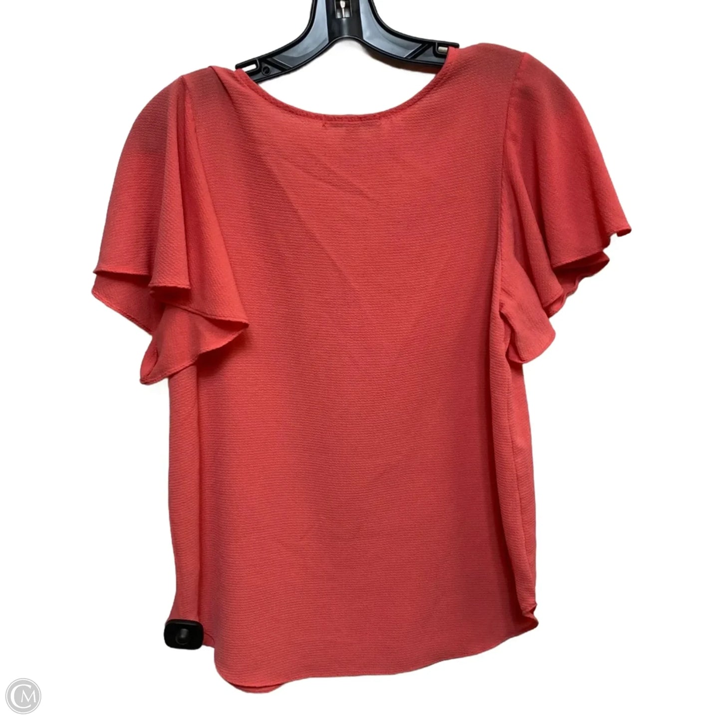 Top Short Sleeve By Green Envelope In Pink, Size: S