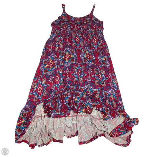 Dress Casual Midi By Torrid In Red, Size: 3x