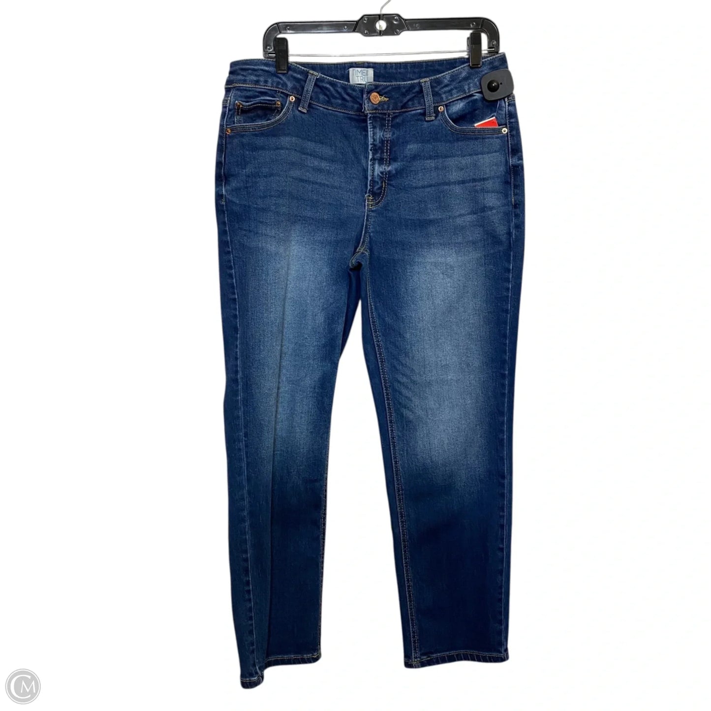 Jeans Skinny By Time And Tru In Blue, Size: 14