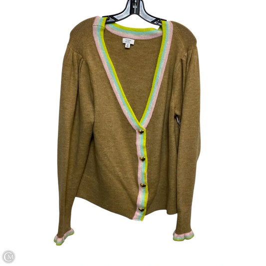Sweater Cardigan By Crown And Ivy In Brown, Size: Xl