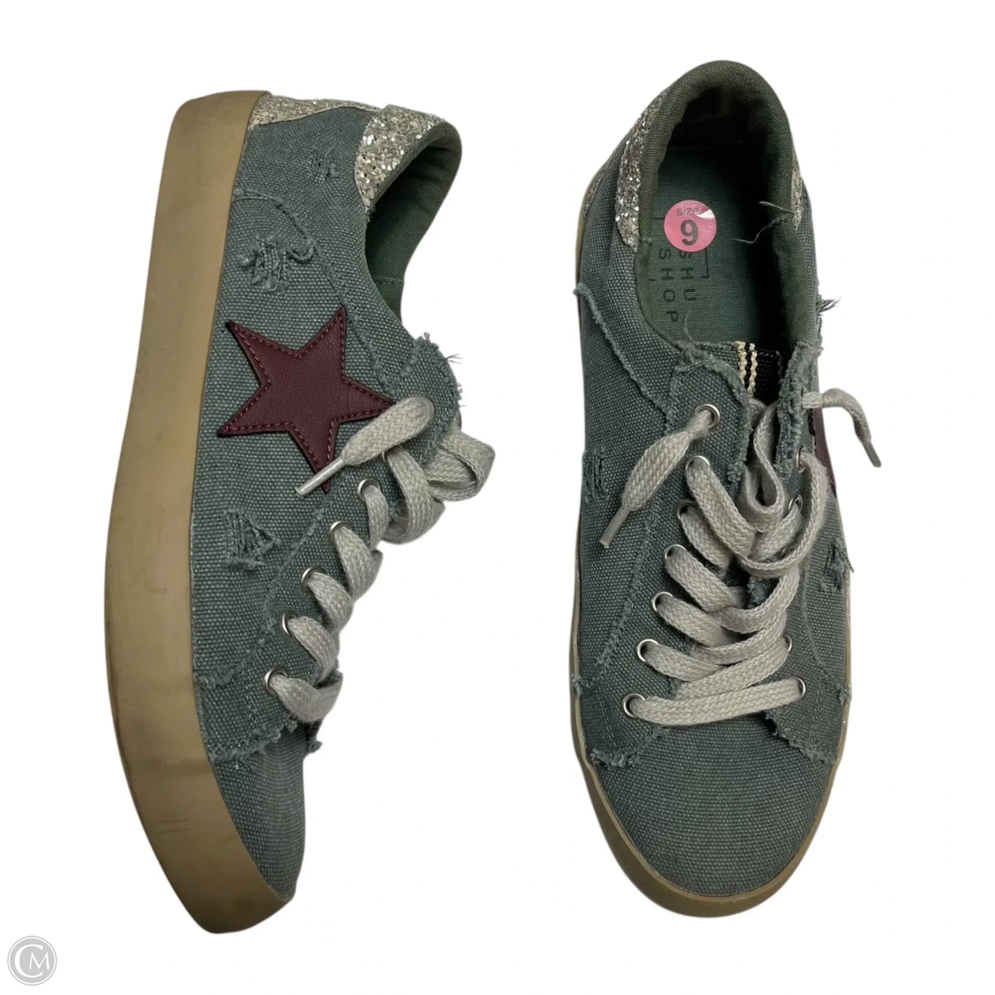 Shoes Flats By Shu Shop In Green, Size: 9