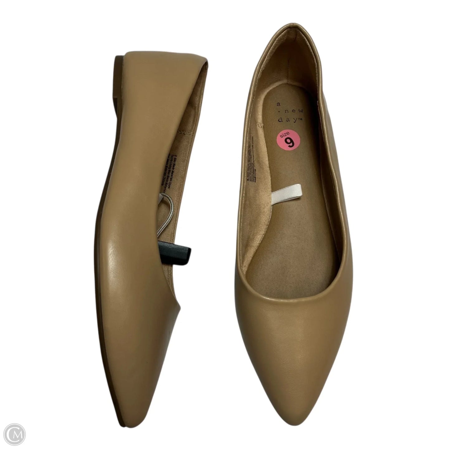 Shoes Flats By A New Day In Tan, Size: 9