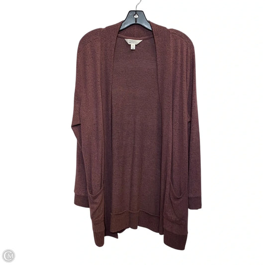 Sweater Cardigan By Market & Spruce In Red, Size: Xl
