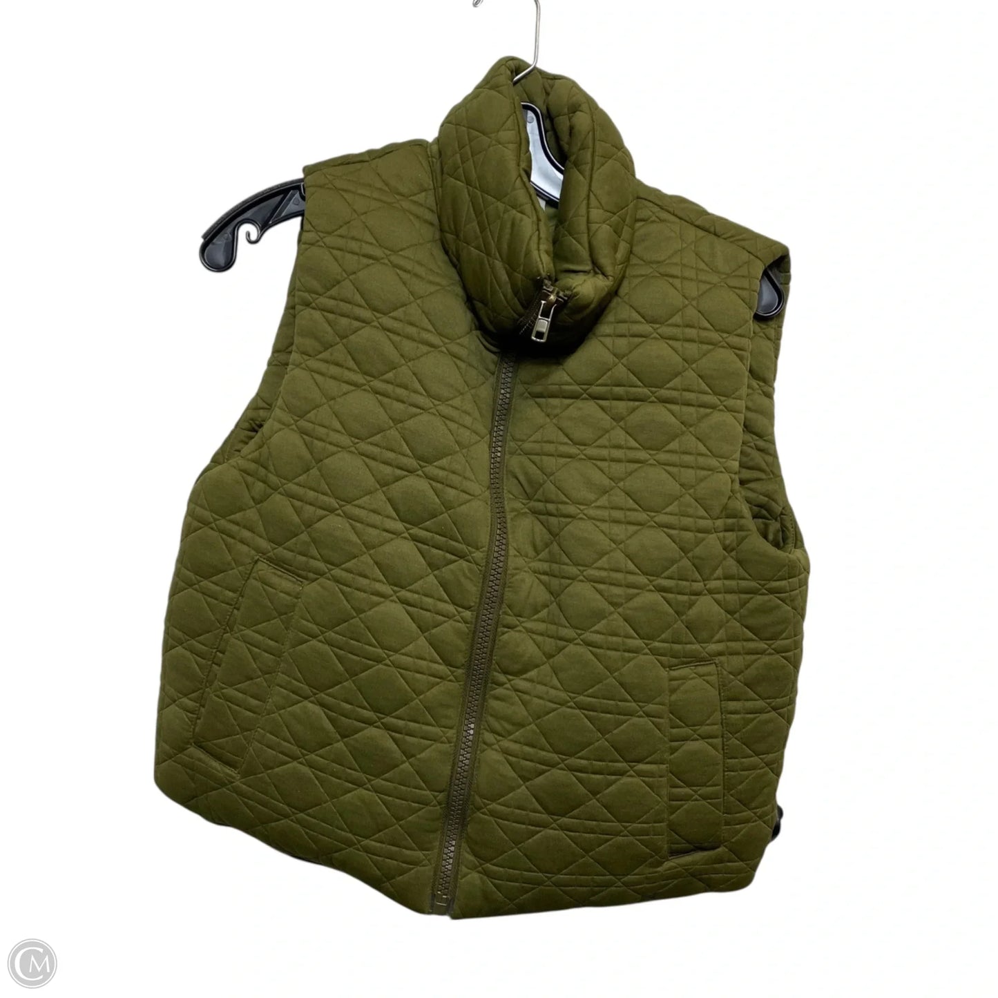 Vest Puffer & Quilted By Entro In Green, Size: S