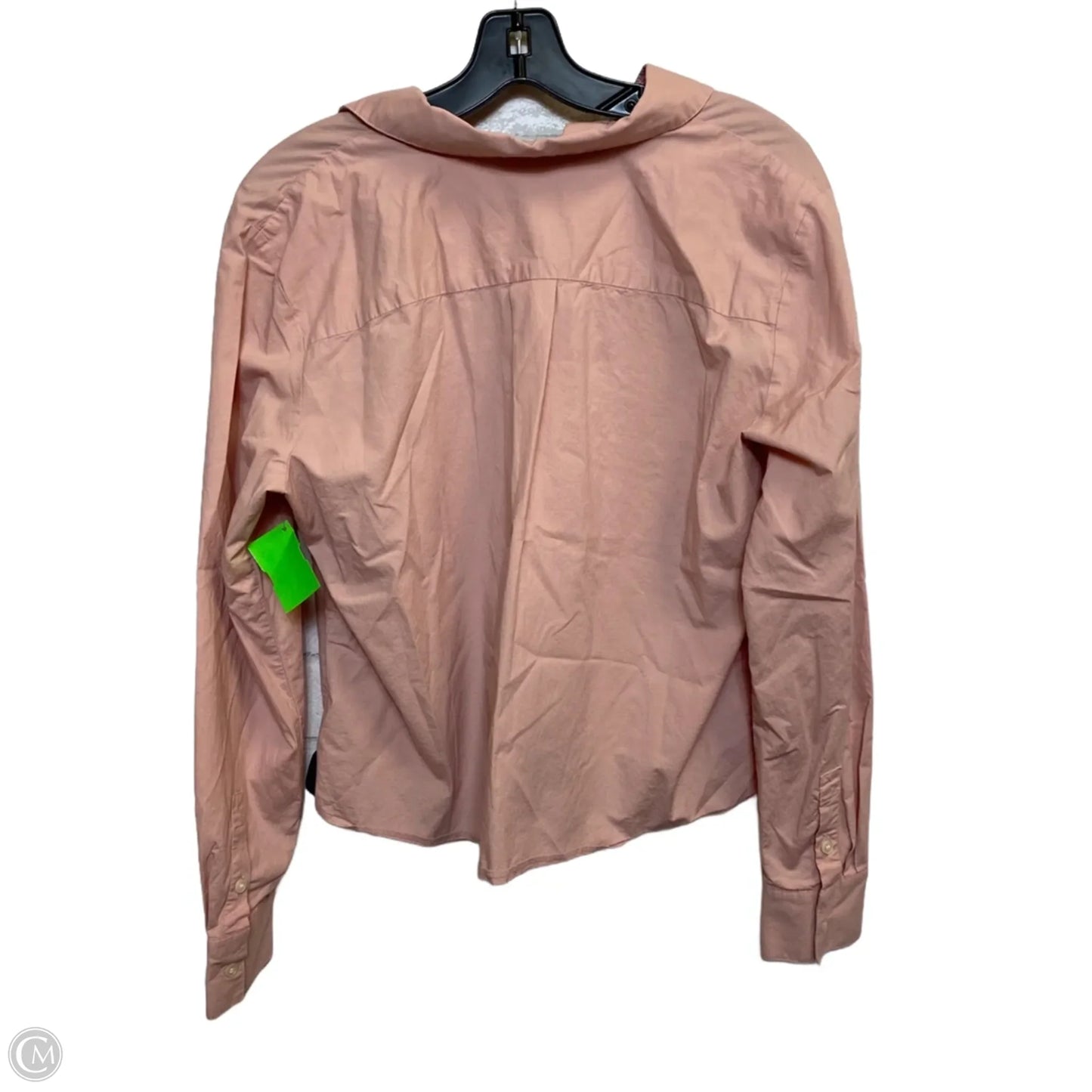 Top Long Sleeve By Ann Taylor In Pink, Size: L