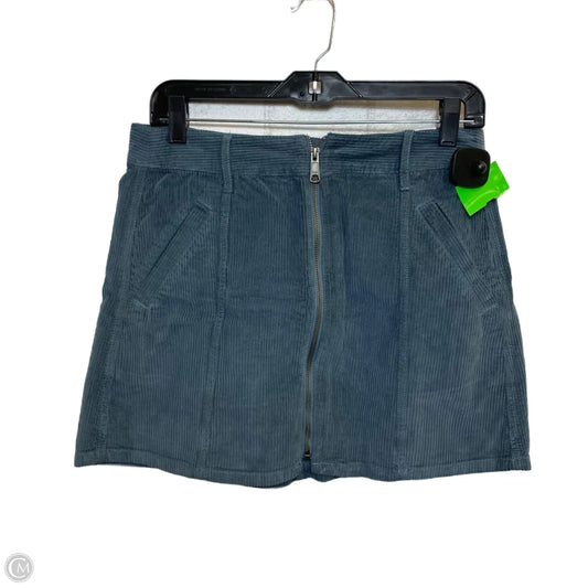 Skirt Mini & Short By American Eagle In Blue, Size: M