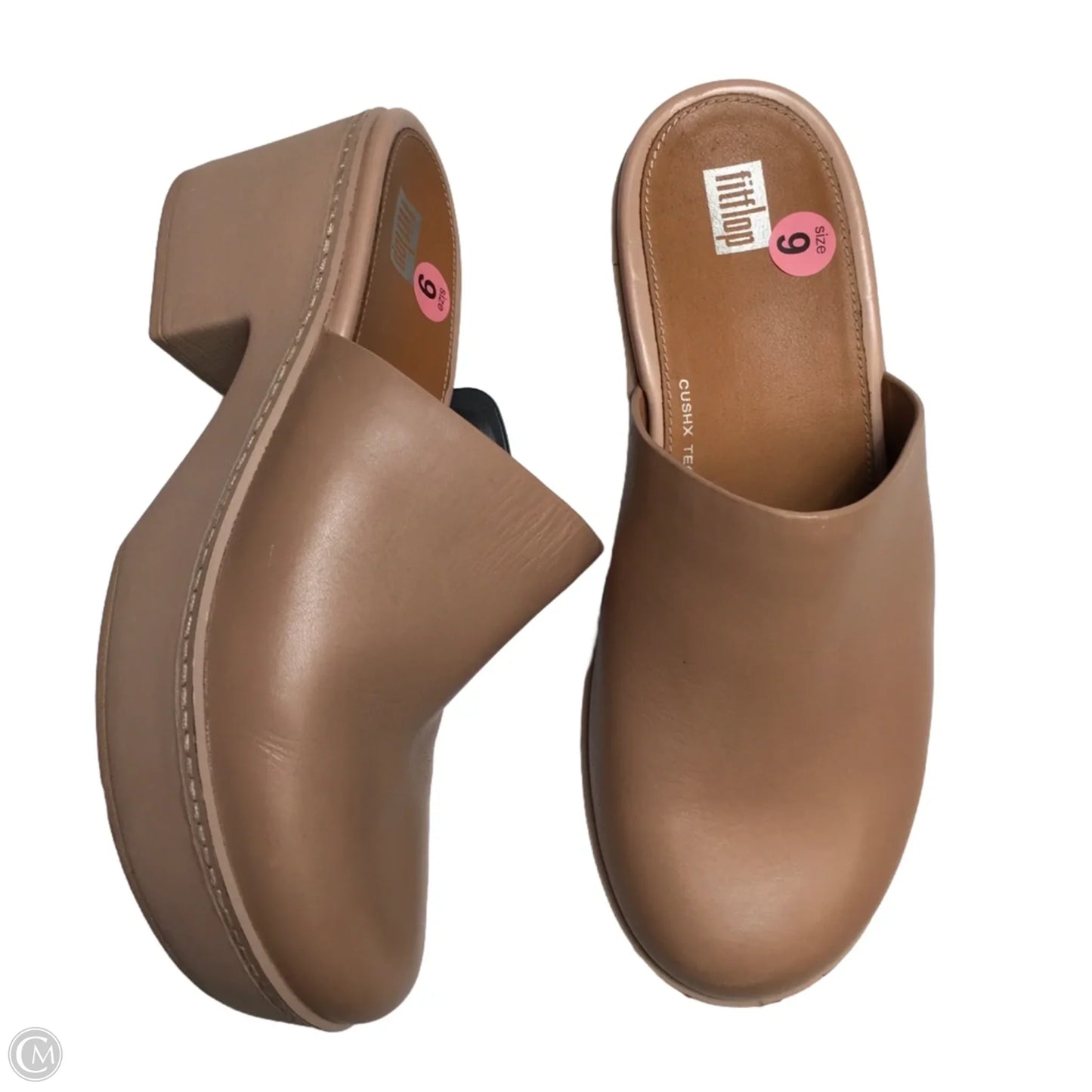 Shoes Heels Block By Fitflop In Pink, Size: 9