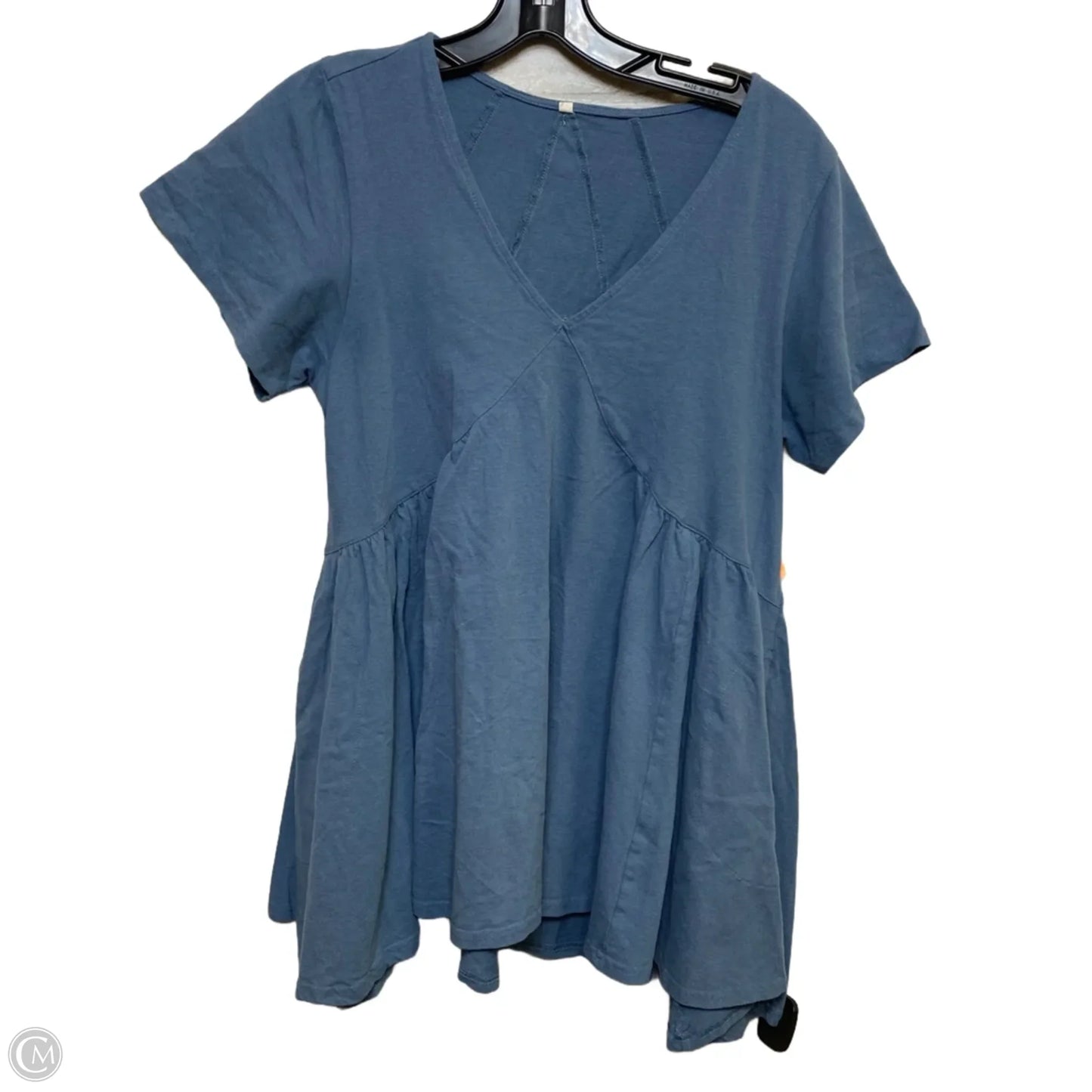 Tunic Short Sleeve By Cmf In Blue, Size: Xs