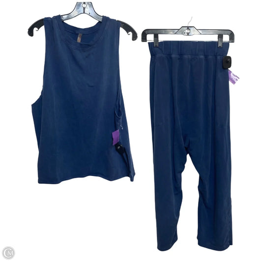 Lounge Set Pants By Free People In Ombre Print, Size: Xs