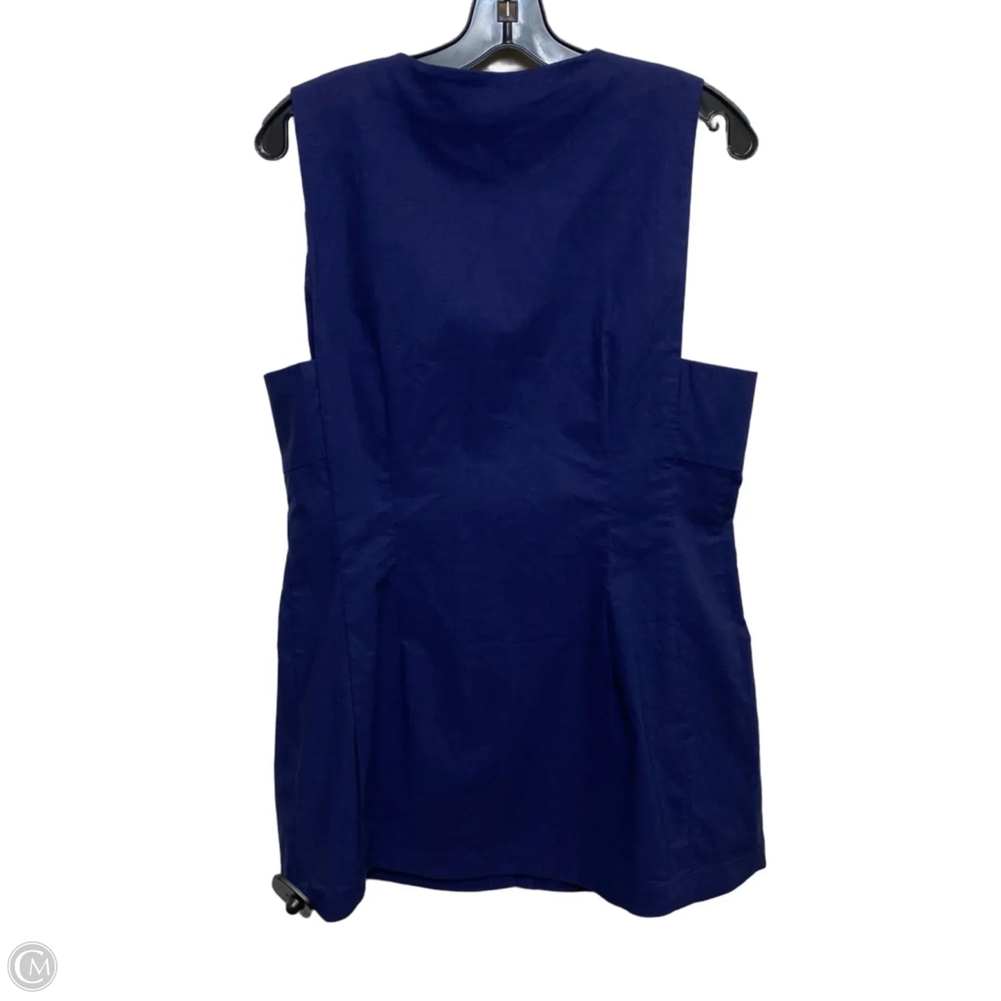 Top Sleeveless By Maeve In Blue, Size: L