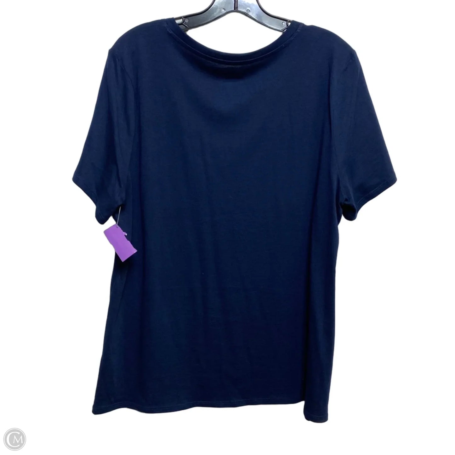 Top Short Sleeve By Crown And Ivy In Blue, Size: Xl