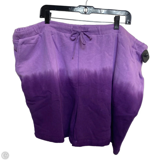 Shorts By Greater Good In Purple, Size: 2x