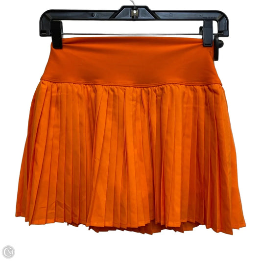 Athletic Skort By Tcec In Orange, Size: S