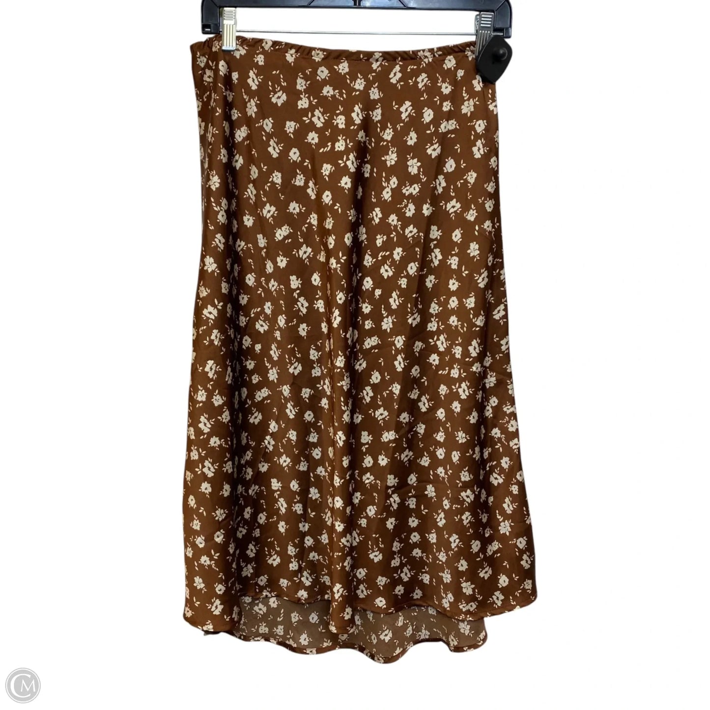Skirt Midi By Sienna Sky In Brown, Size: L