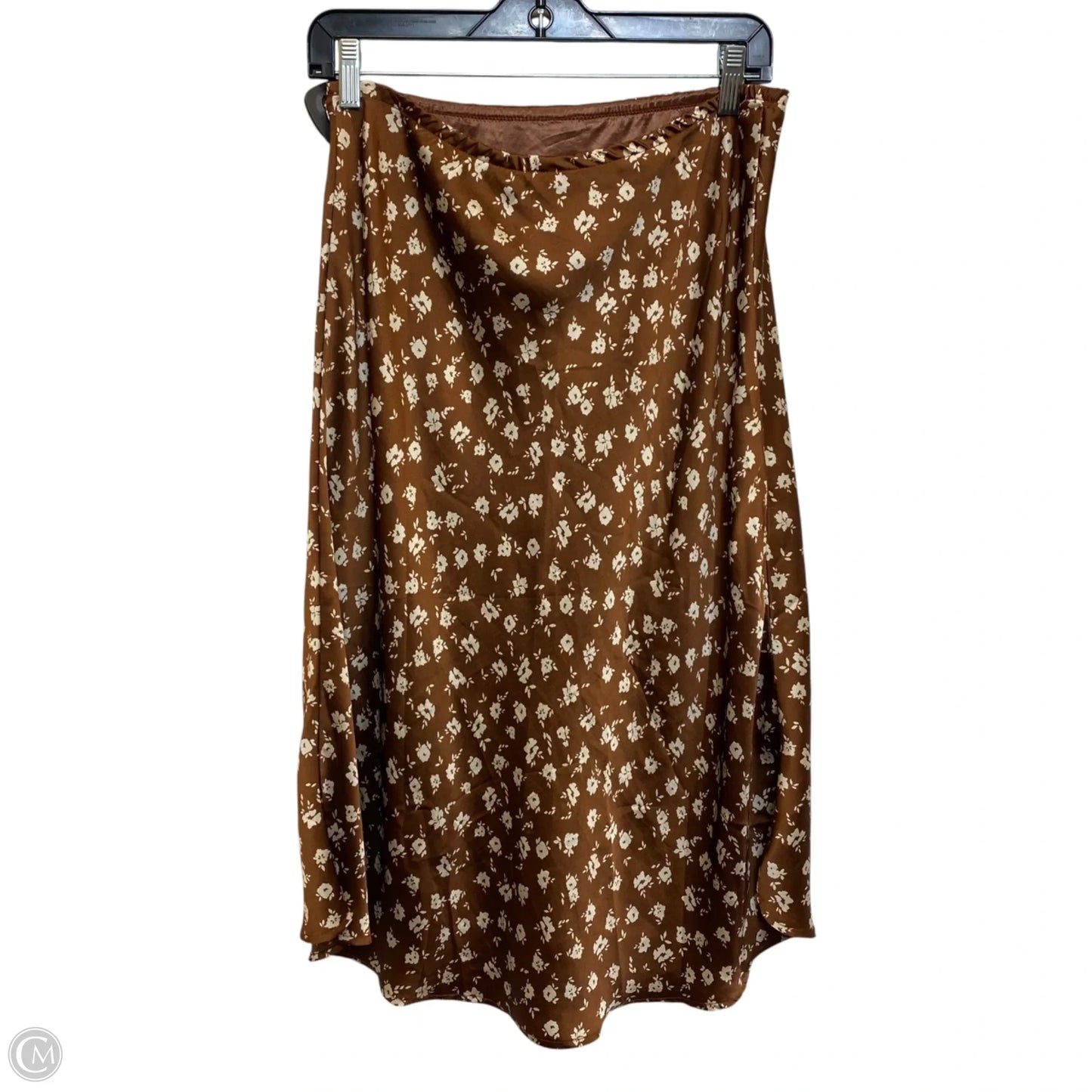 Skirt Midi By Sienna Sky In Brown, Size: L