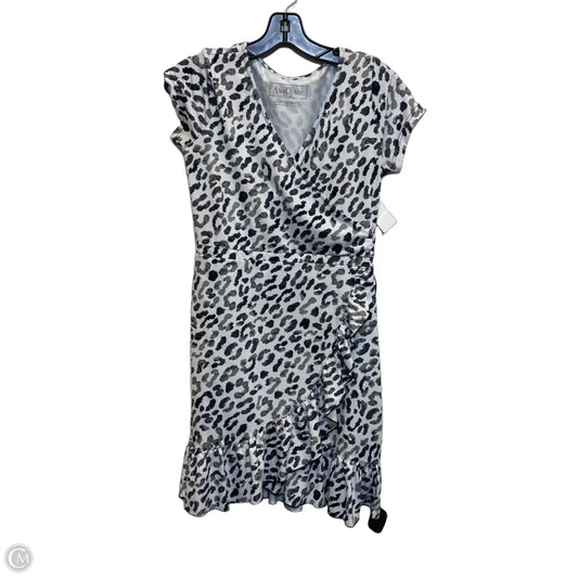 Dress Casual Short By Ana Clare In Animal Print, Size: S