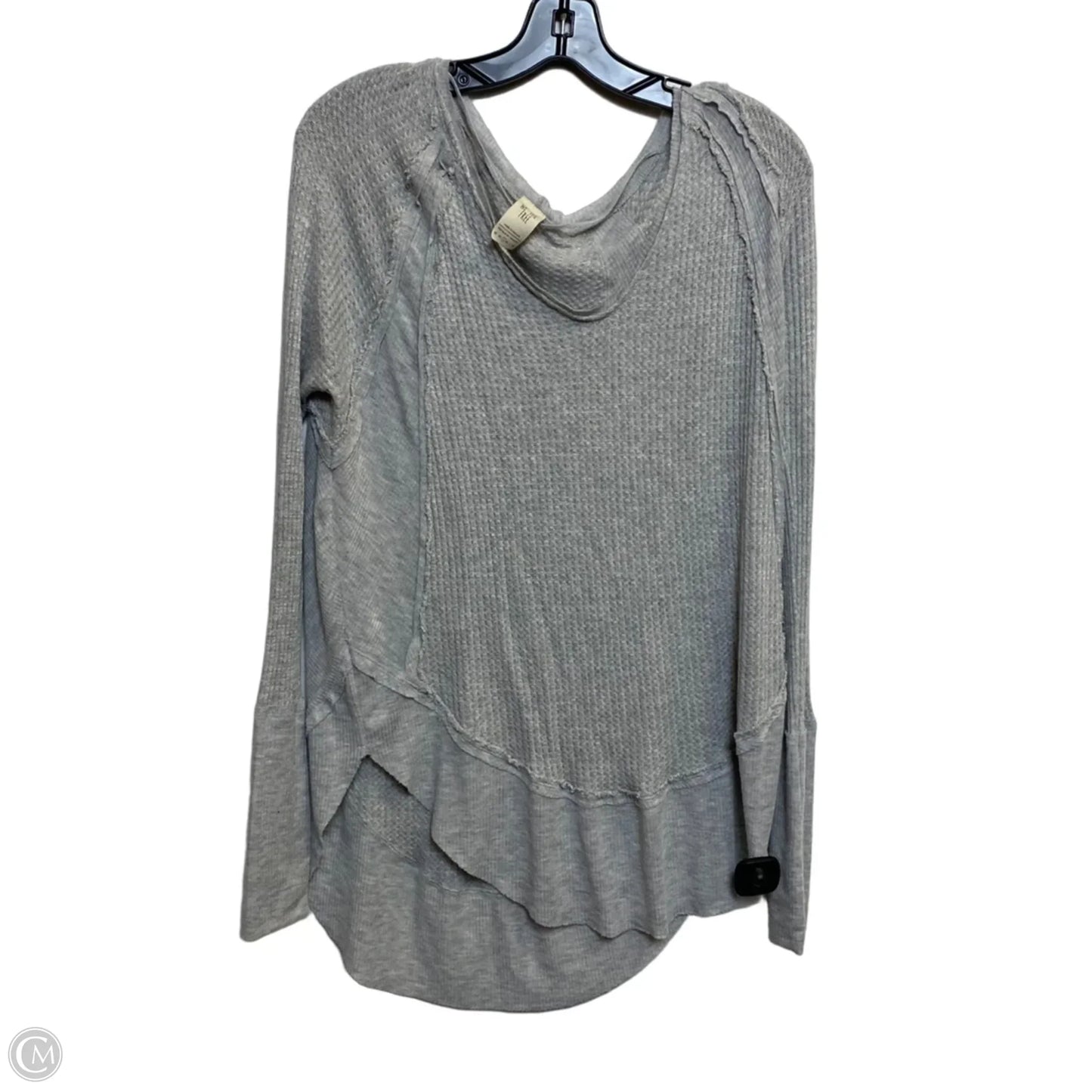 Top Long Sleeve By We The Free In Grey, Size: S