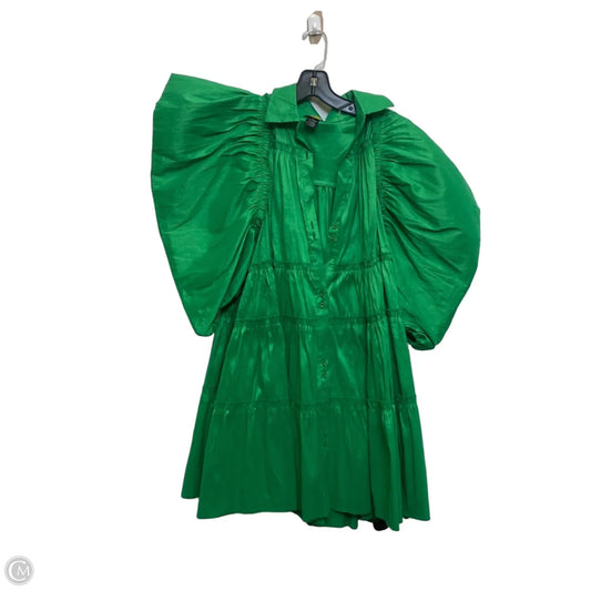 Dress Casual Short By Love, Highlight In Green, Size: S