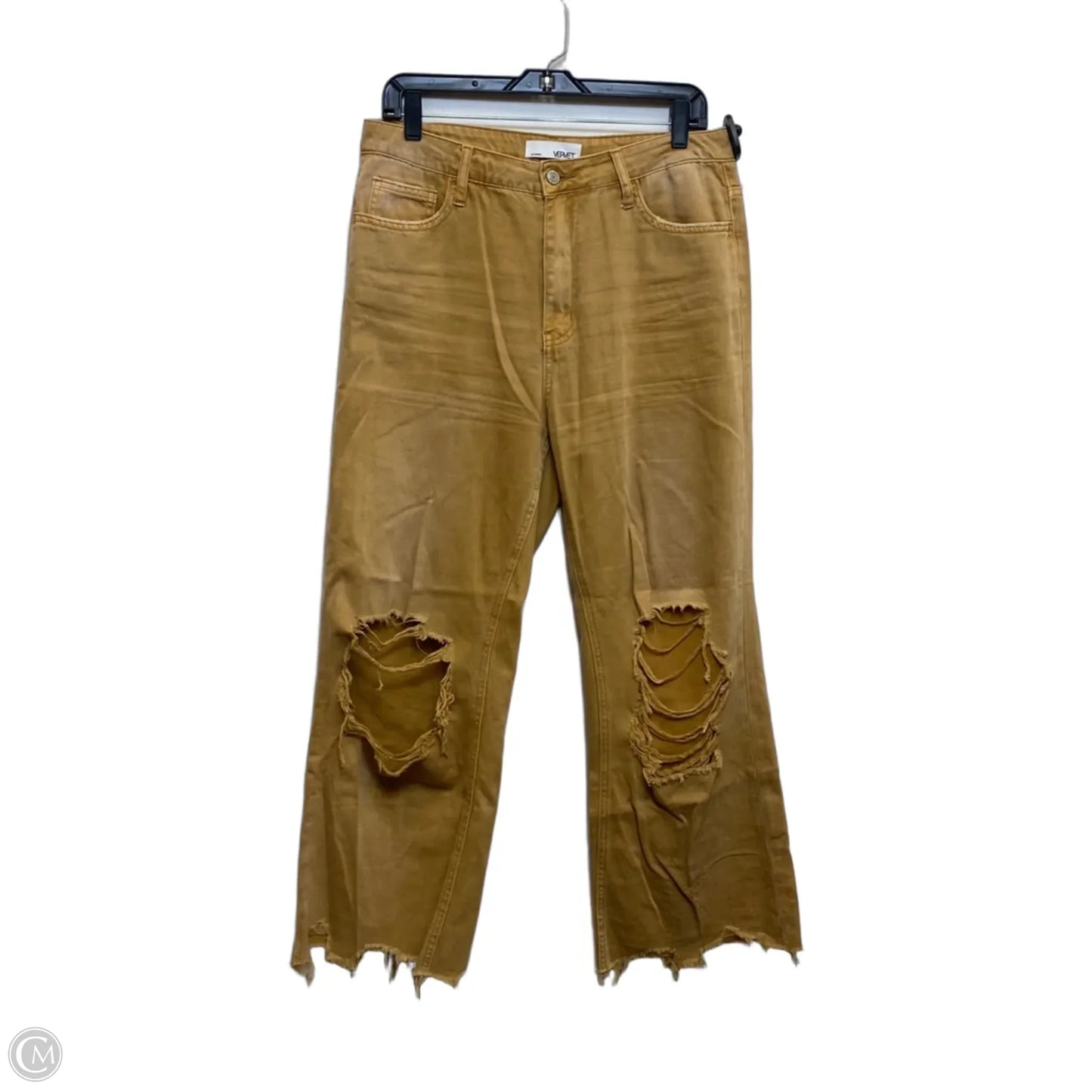 Jeans Skinny By Vervet In Brown, Size: 8