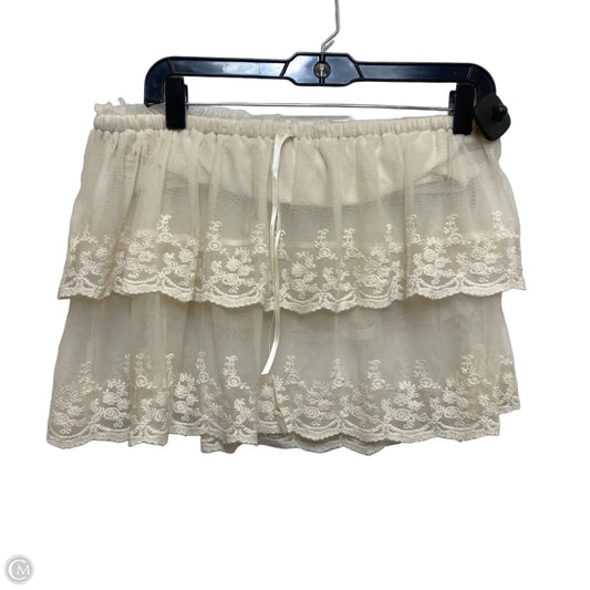 Top Sleeveless By Free People In Cream, Size: M