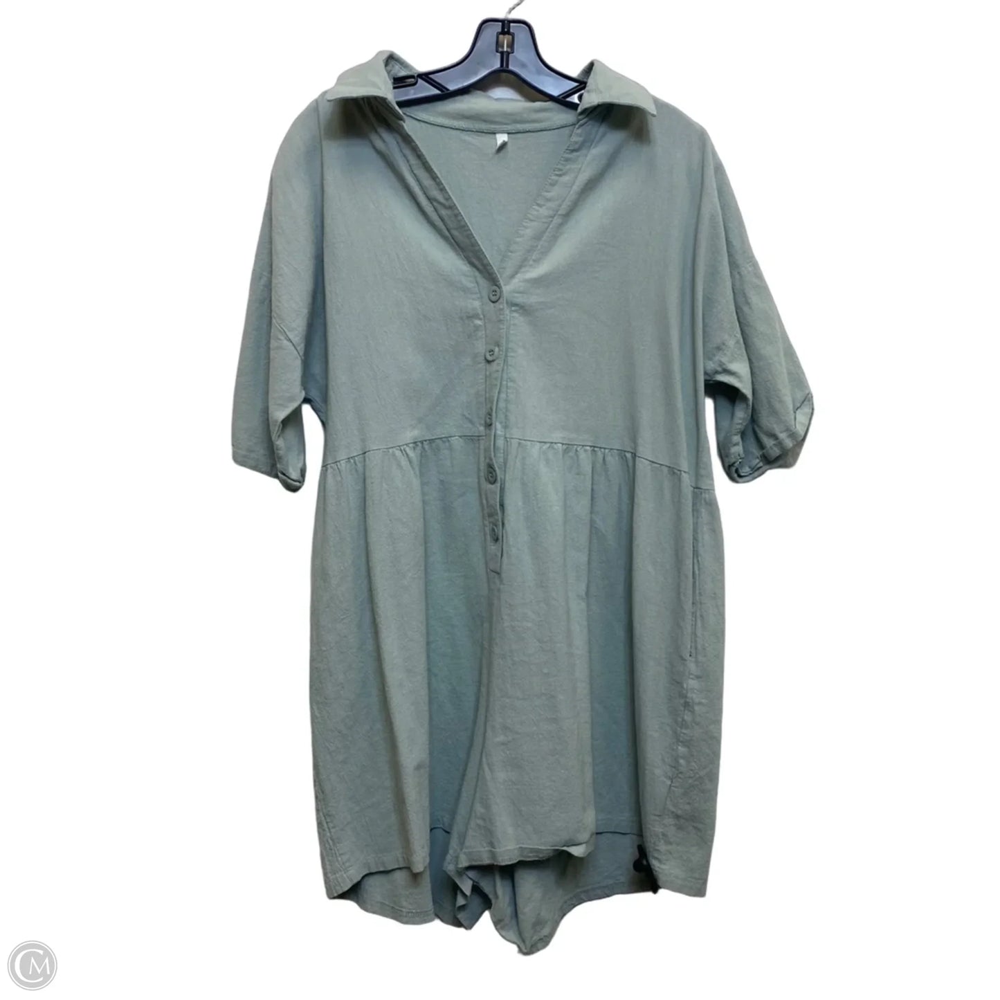 Romper By Cmf In Green, Size: L