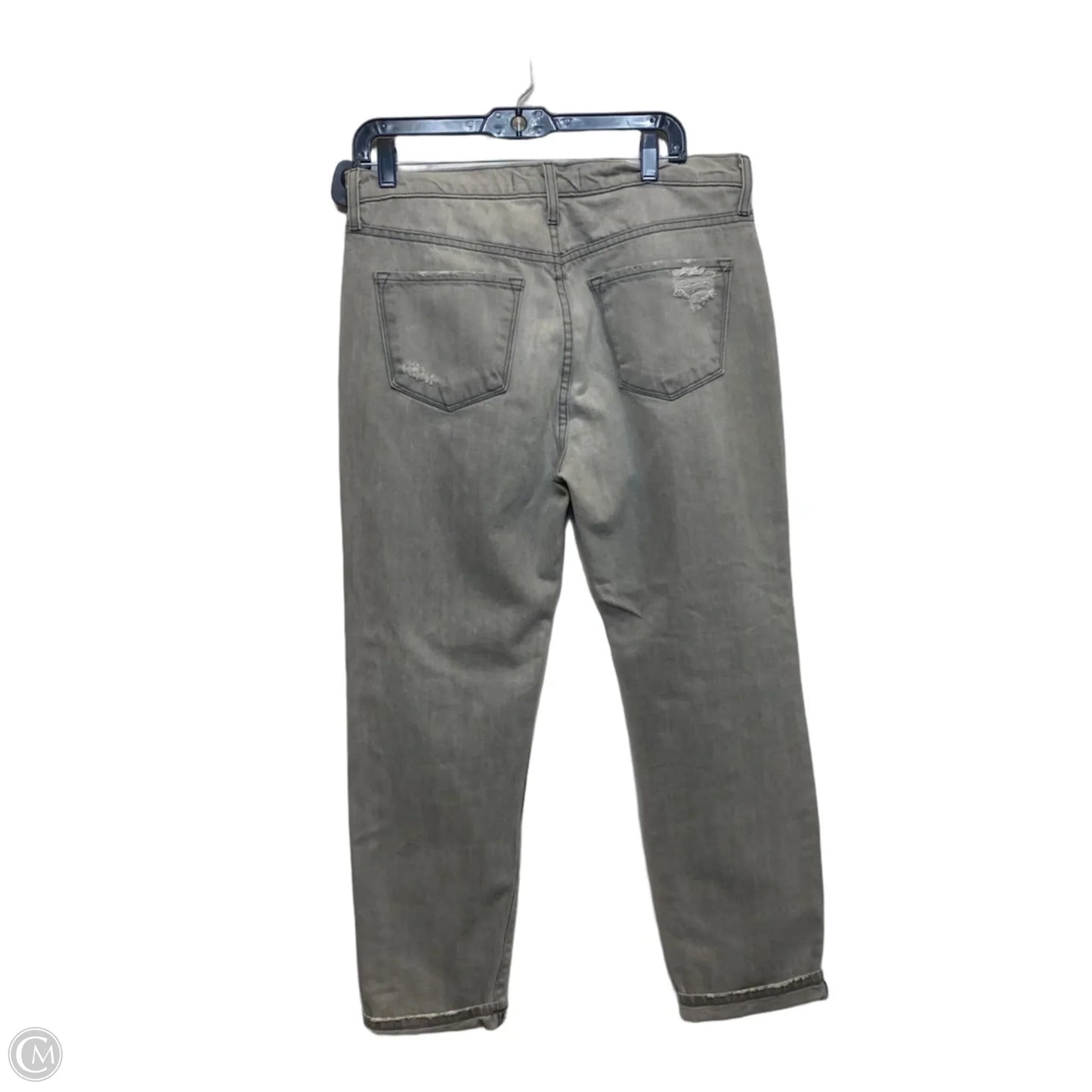 Jeans Straight By Flying Monkey In Grey, Size: 10