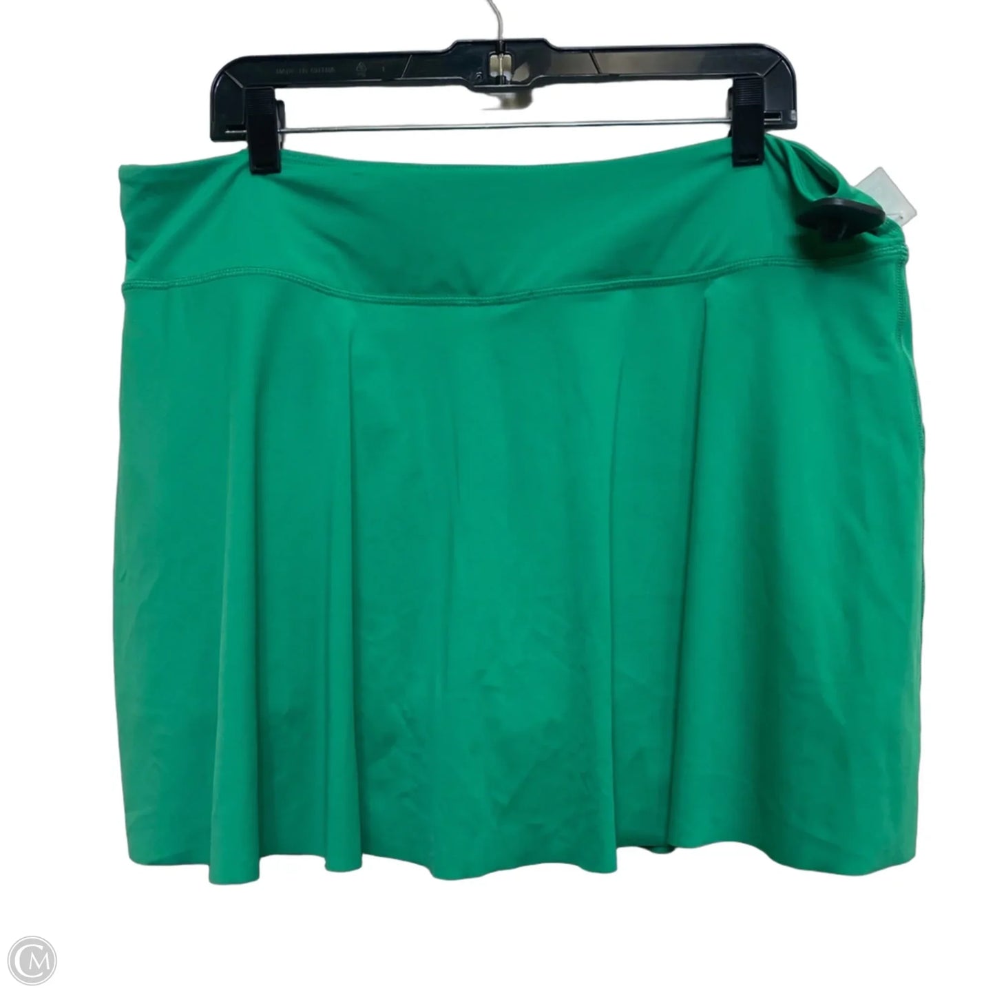 Athletic Skort By Members Mark In Green, Size: Xxl