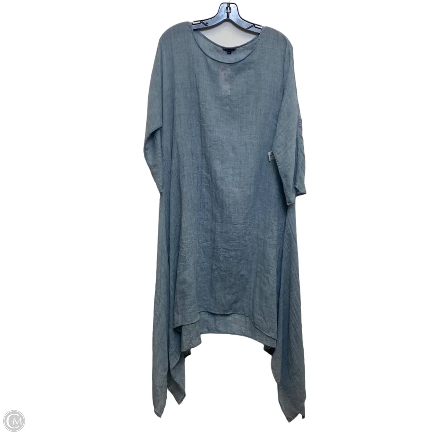 Dress Casual Short By Clothes Mentor In Blue, Size: Xl