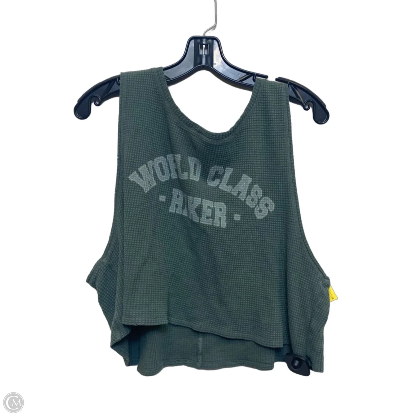 Top Sleeveless By Offline In Green, Size: Xl