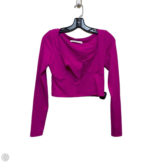 Top Long Sleeve By Susana Monaco In Pink, Size: M