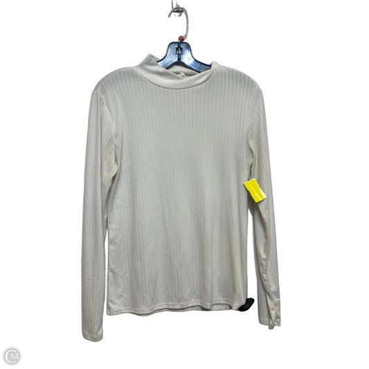 Top Long Sleeve By P.Cill In White, Size: S
